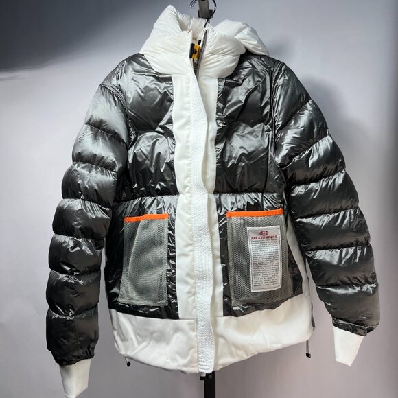 PARAJUMPERS Tilly - Hooded Down Jacket PEPPI Off White XS - Picture 4 of 10